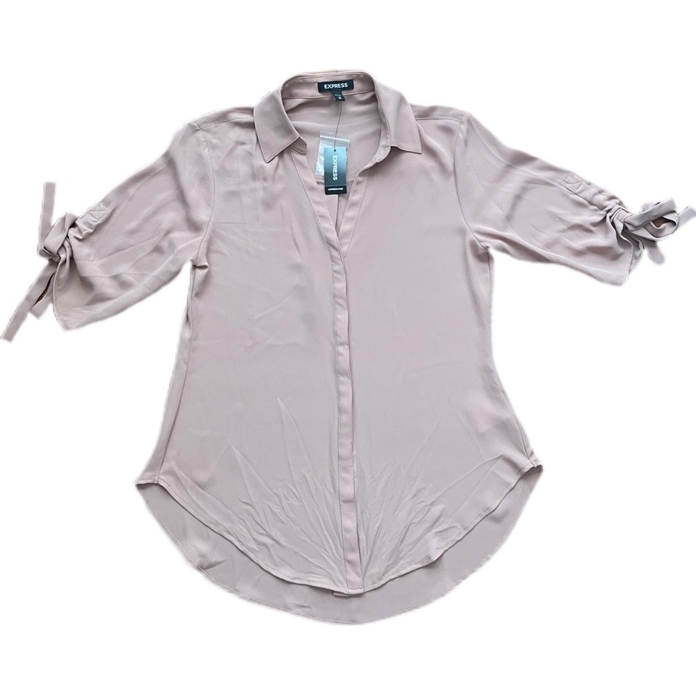 Express button down blouse